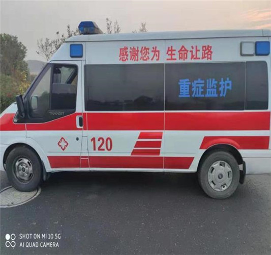 罗田救护车出租服务案例3